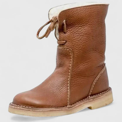 Heather | Faux-Fur Lined Ankle Boots