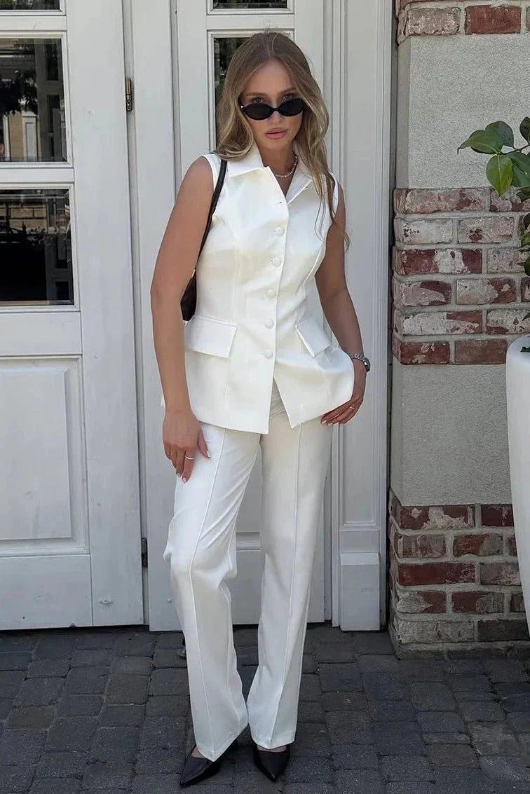 Henrietta | Three-Piece Tailored Trouser Suit