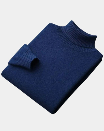 Hector | Sage Roll-Neck Jumper