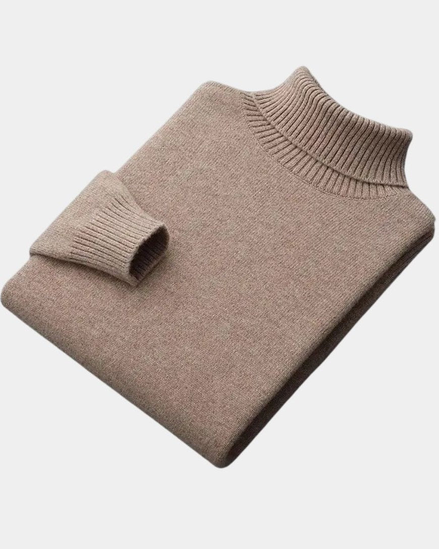 Hector | Sage Roll-Neck Jumper