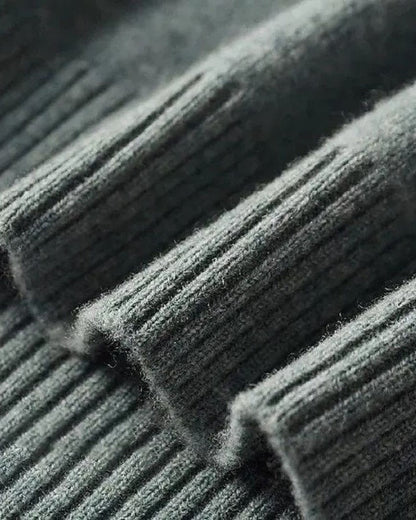 Hector | Sage Roll-Neck Jumper