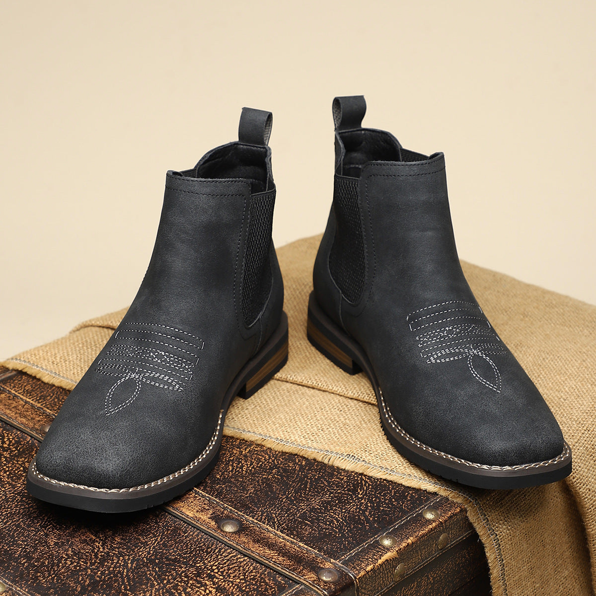Hector | Tan Chelsea Boots