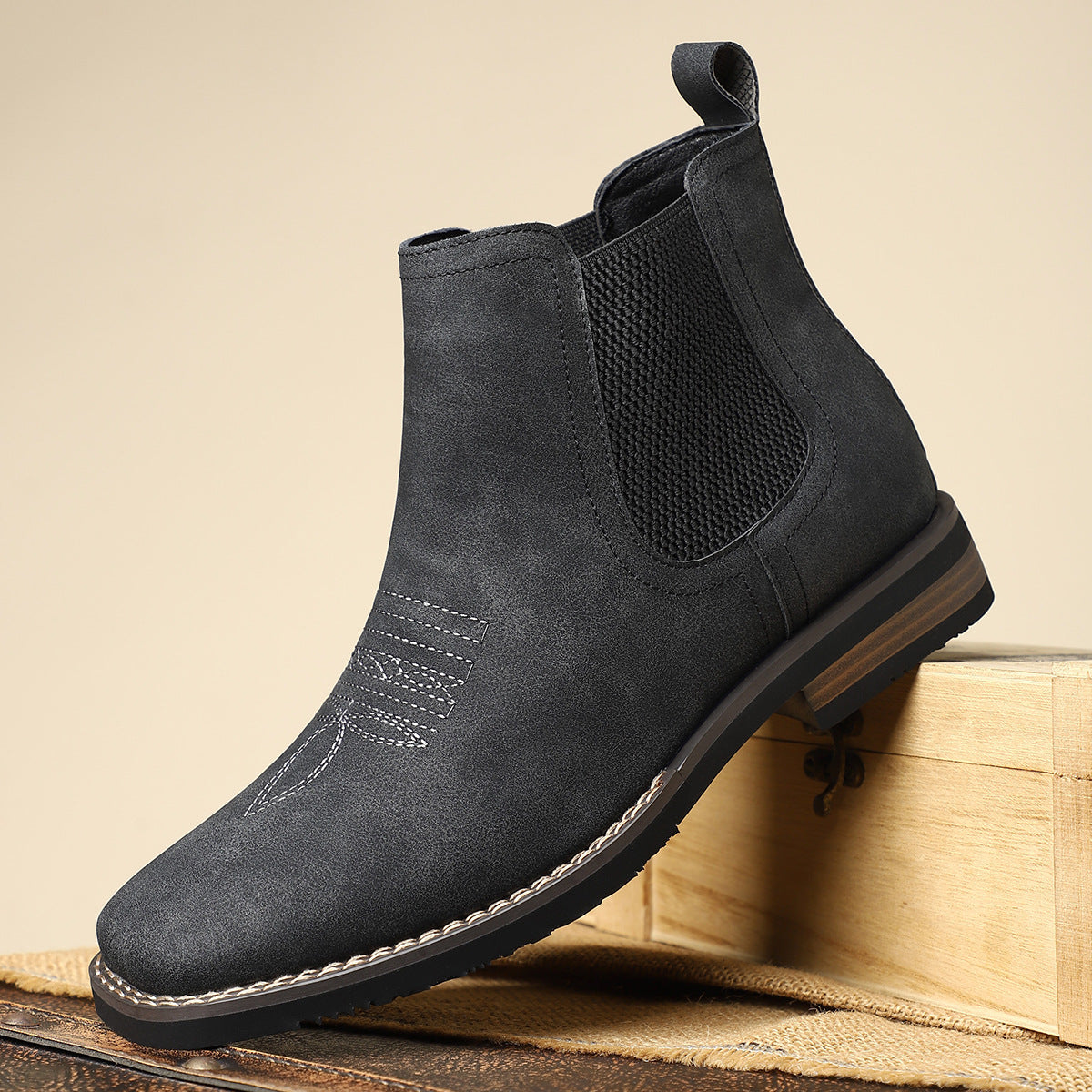 Hector | Tan Chelsea Boots