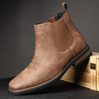 Hector | Tan Chelsea Boots