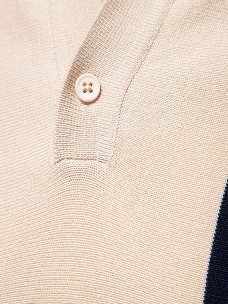 Hector | Retro Vertical-Stripe Polo