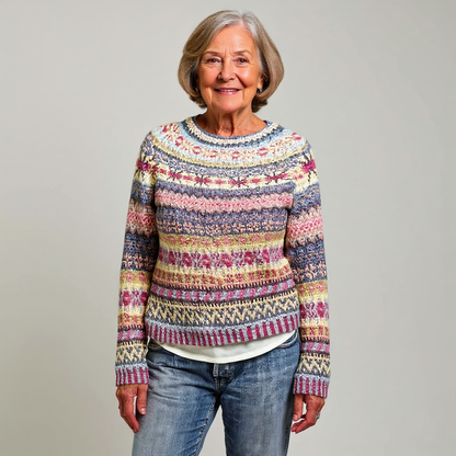 Holly | Multicolour Fair Isle Knit Jumper