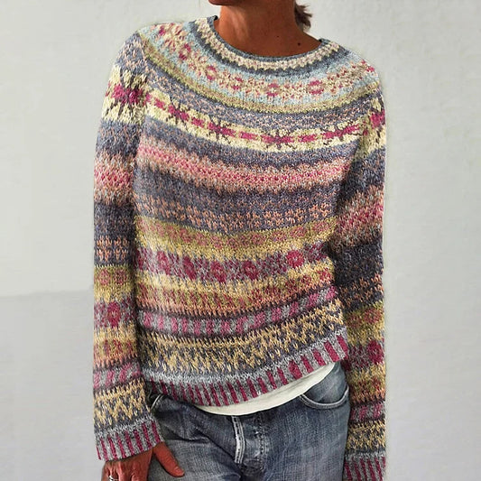 Holly | Multicolour Fair Isle Knit Jumper