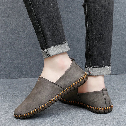 Stuart | Ibiza Leather Slip-Ons