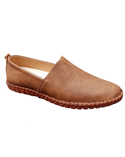 Stuart | Ibiza Leather Slip-Ons
