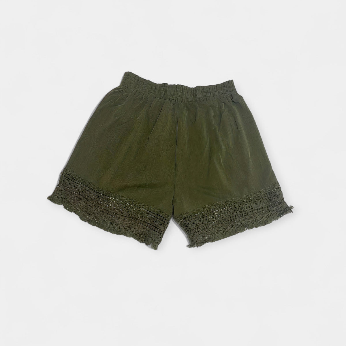 Ida | Lace-Trim Shorts