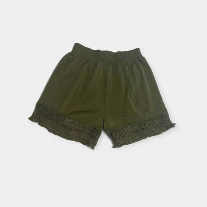 Ida | Lace-Trim Shorts