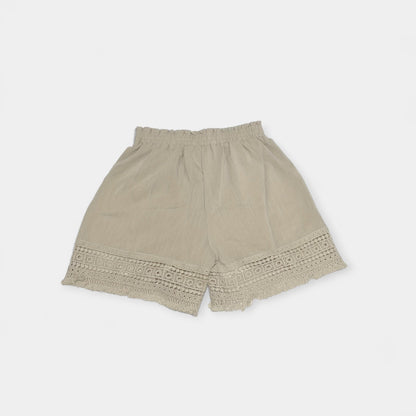 Ida | Lace-Trim Shorts
