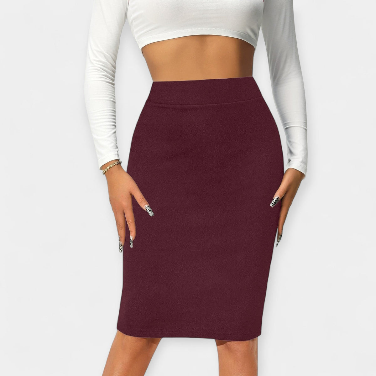 Jean | Tailored Pencil Skirt