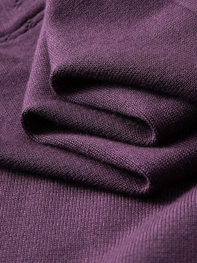 Ivor | Textured Knit Polo Shirt