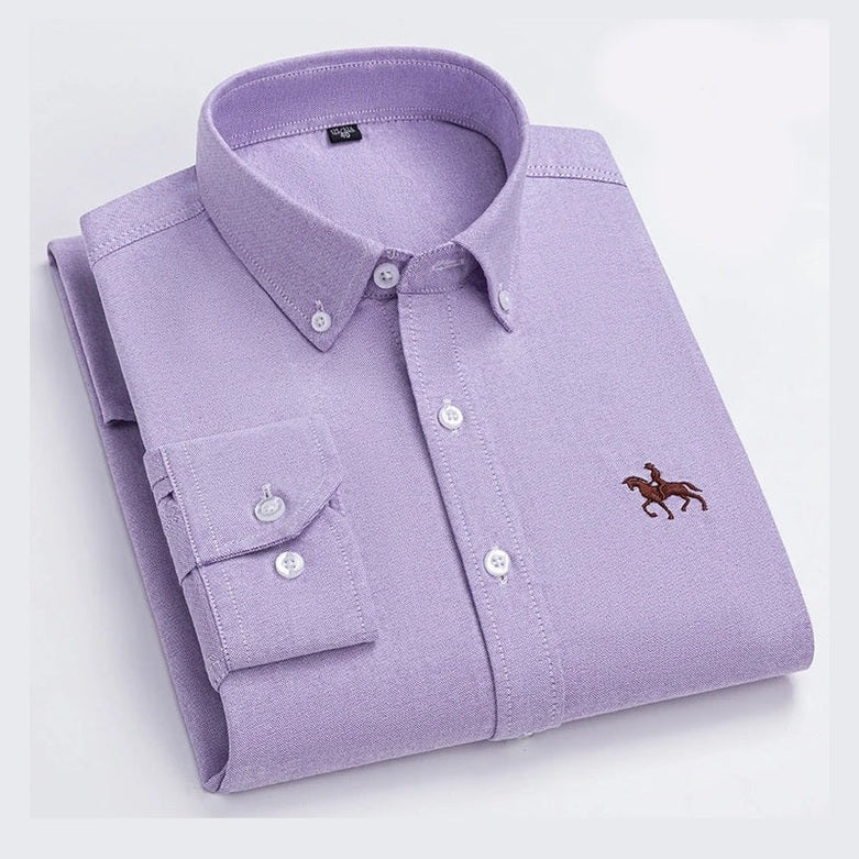 Paul | Lavender Button-Down Shirt