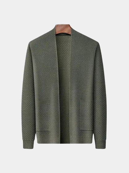 Jack | Camel Open-Front Knit Jacket