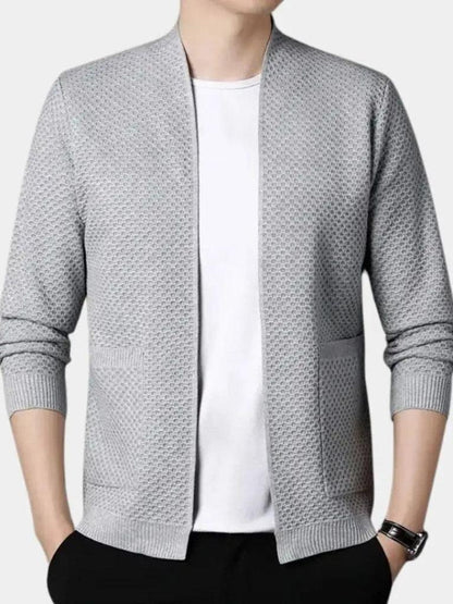 Jack | Camel Open-Front Knit Jacket