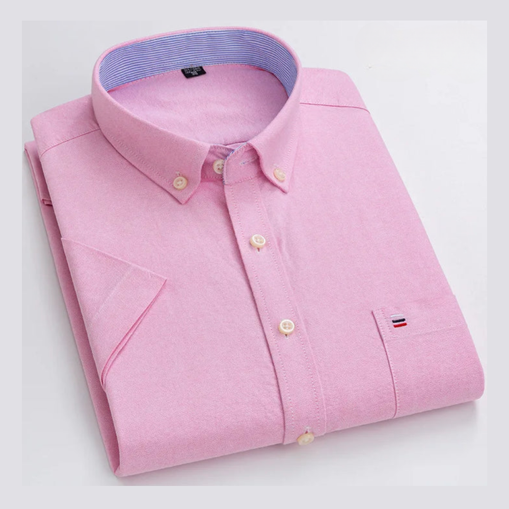 James | Light Blue Pinstripe Shirt