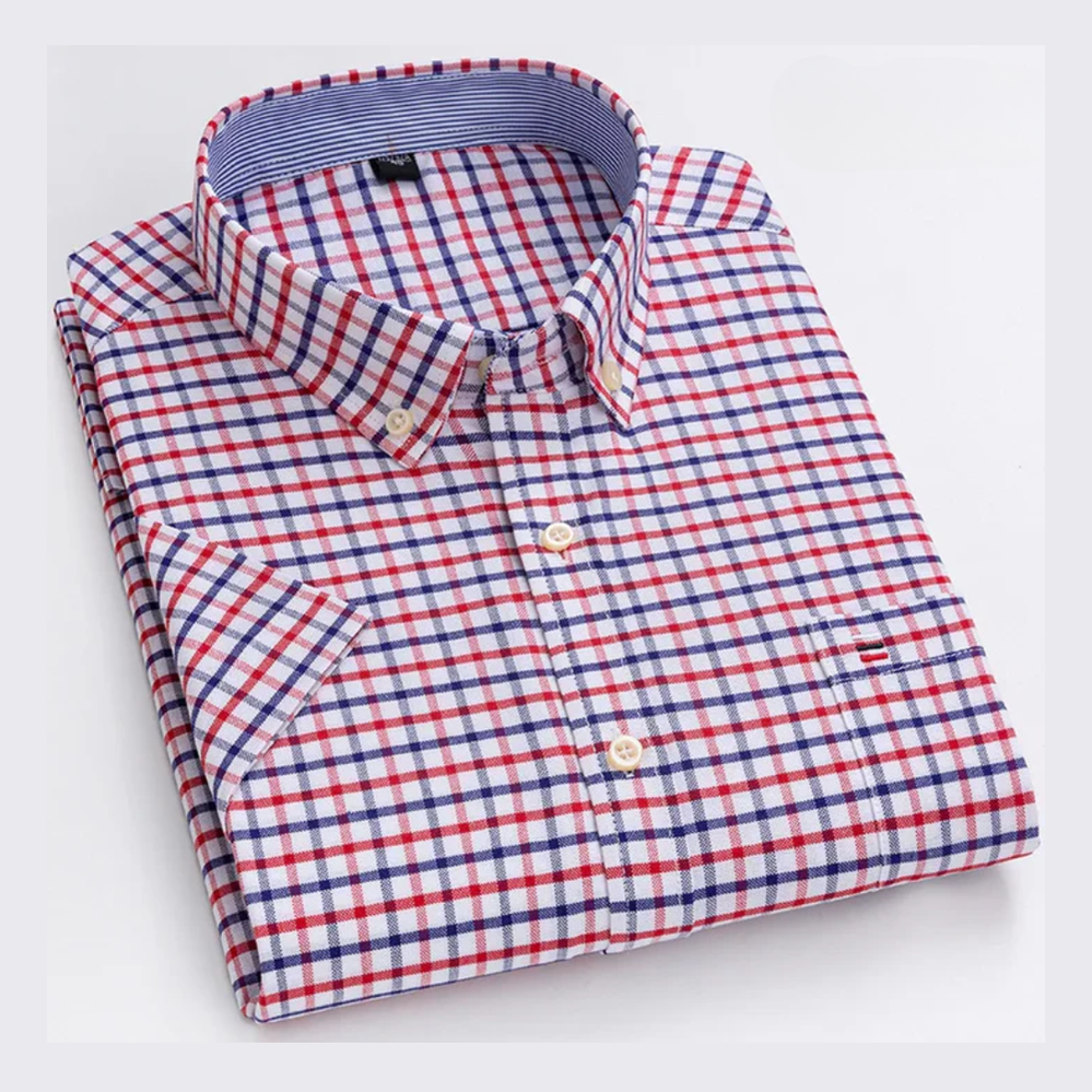 James | Light Blue Pinstripe Shirt