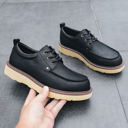 Jason | Retro Lace-Up Shoes