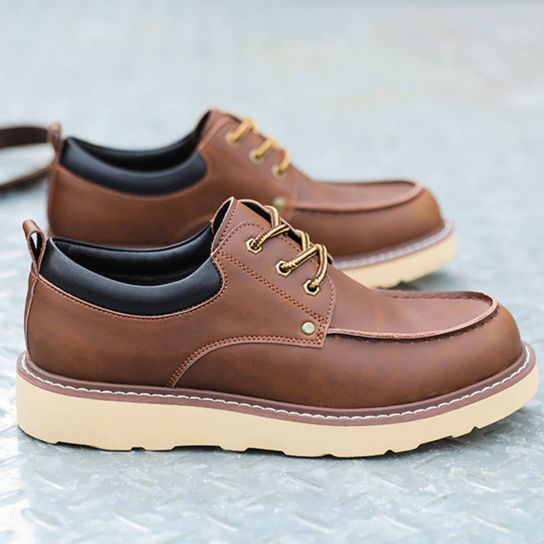 Jason | Retro Lace-Up Shoes
