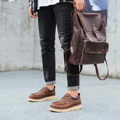 Jason | Retro Lace-Up Shoes