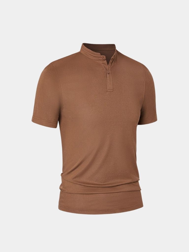 Jeffrey | Open-Collar Polo Shirt