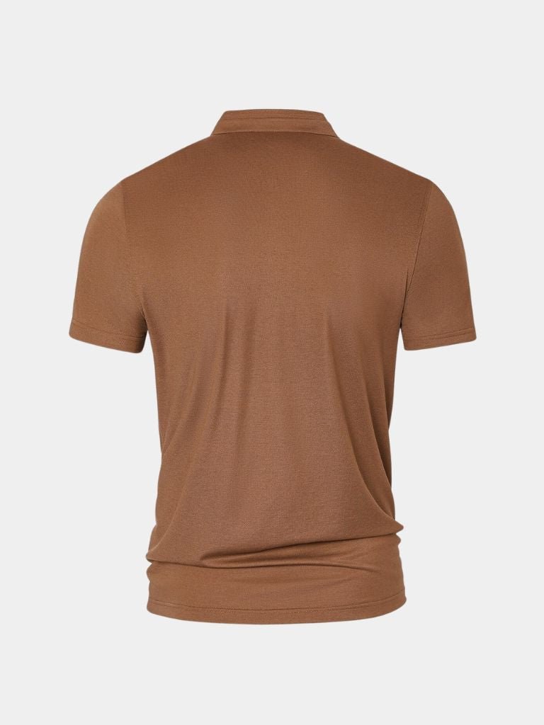 Jeffrey | Open-Collar Polo Shirt