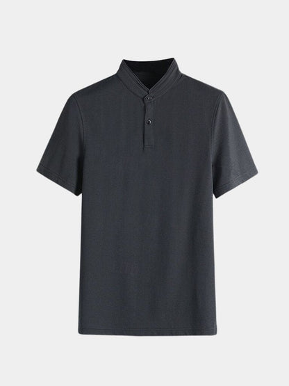 Jeffrey | Open-Collar Polo Shirt