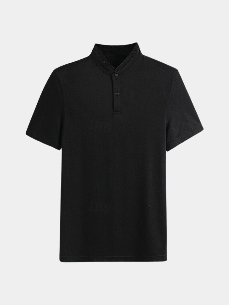 Jeffrey | Open-Collar Polo Shirt