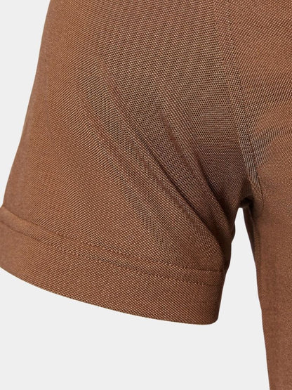 Jeffrey | Open-Collar Polo Shirt