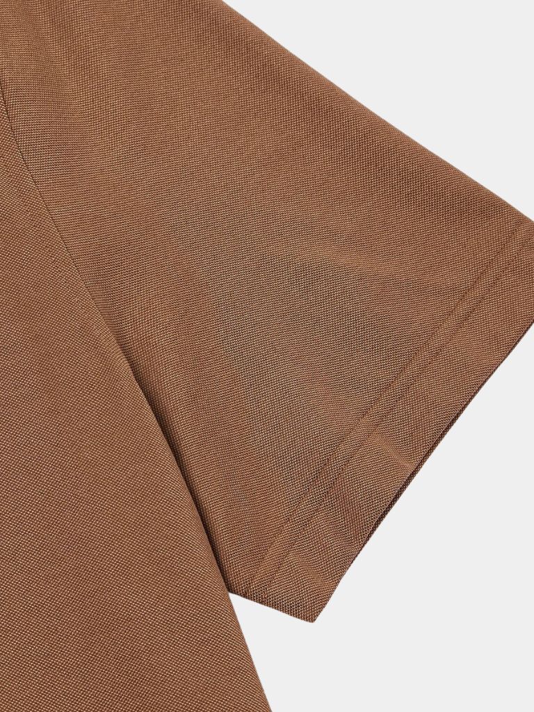 Jeffrey | Open-Collar Polo Shirt