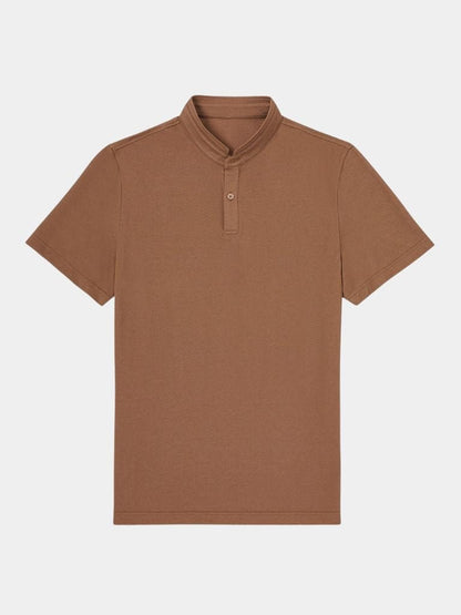 Jeffrey | Open-Collar Polo Shirt