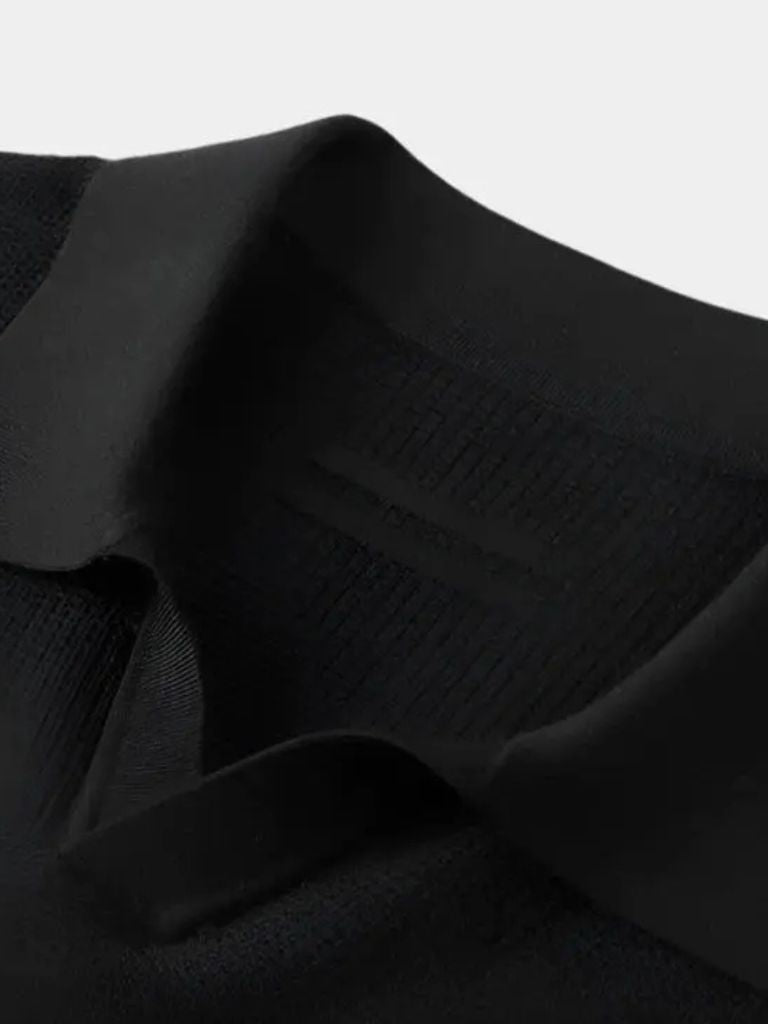 Jerome | Open-Collar Short-Sleeve Top