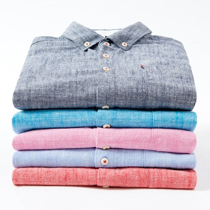 Peter | Cream Casual Button-Down Shirt