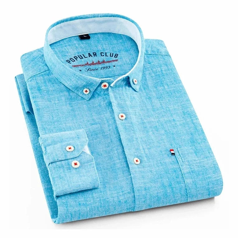 Peter | Cream Casual Button-Down Shirt