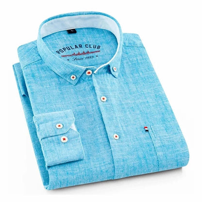 Peter | Cream Casual Button-Down Shirt