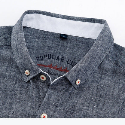 Peter | Cream Casual Button-Down Shirt