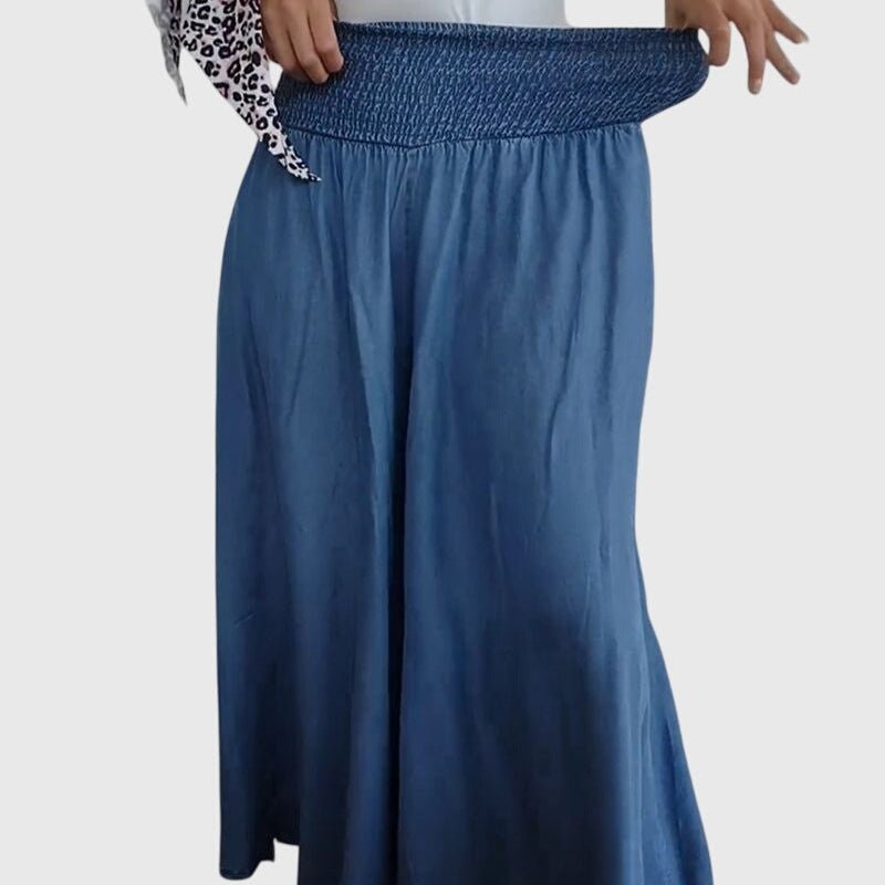 Josephine | Relaxed Blue Maxi Skirt
