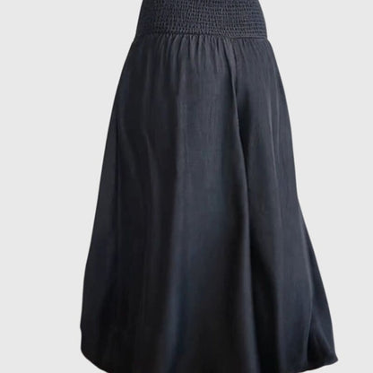 Josephine | Relaxed Blue Maxi Skirt