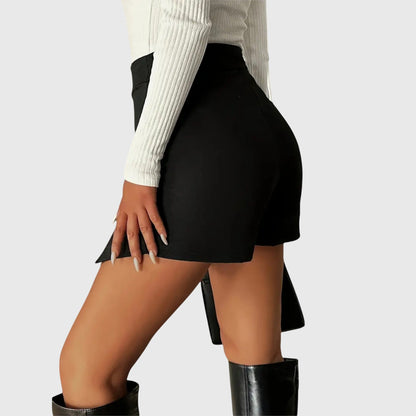 Josephine | Tailored Black Skort