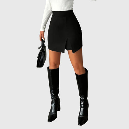 Josephine | Tailored Black Skort