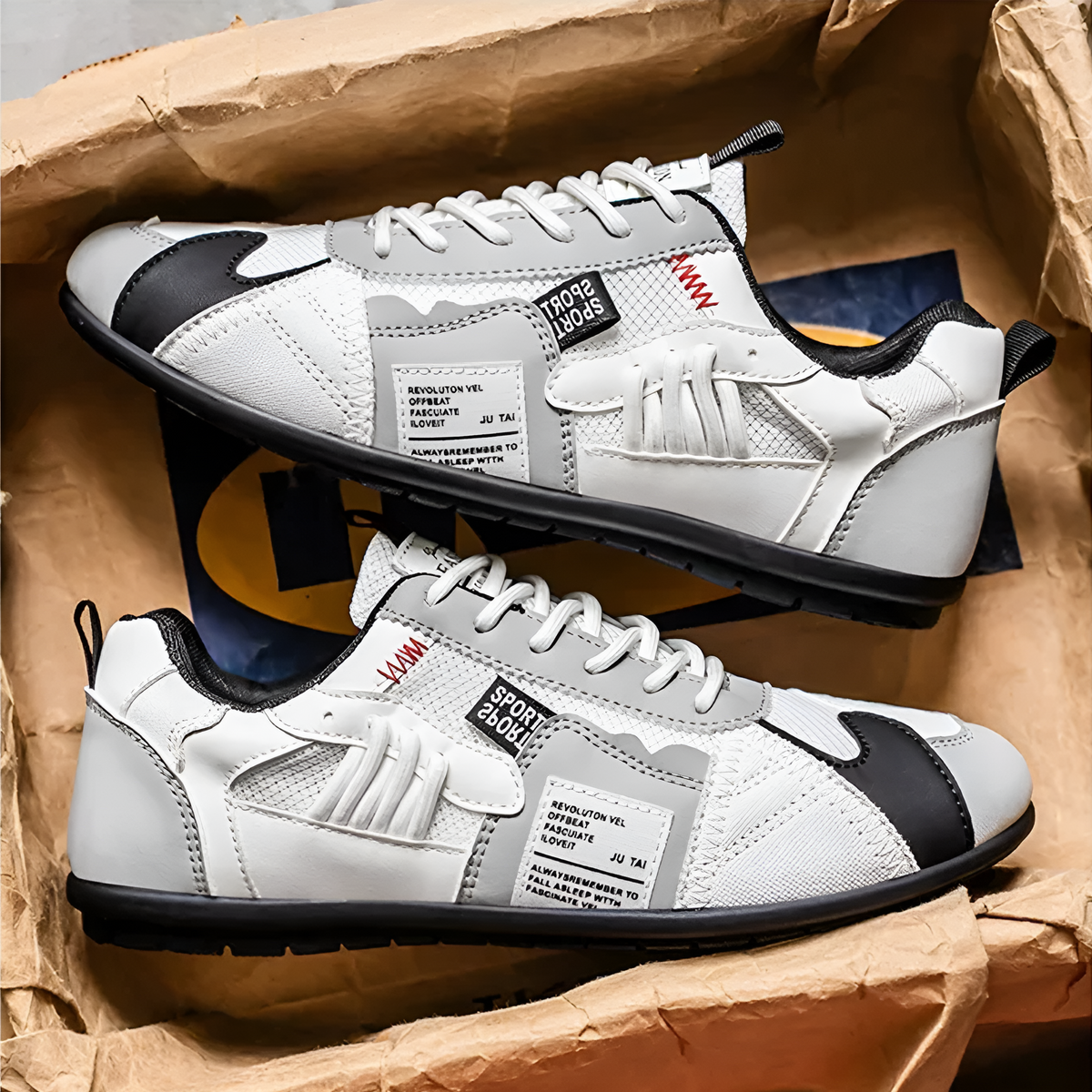 Jonah | Colour-Block Retro Trainers