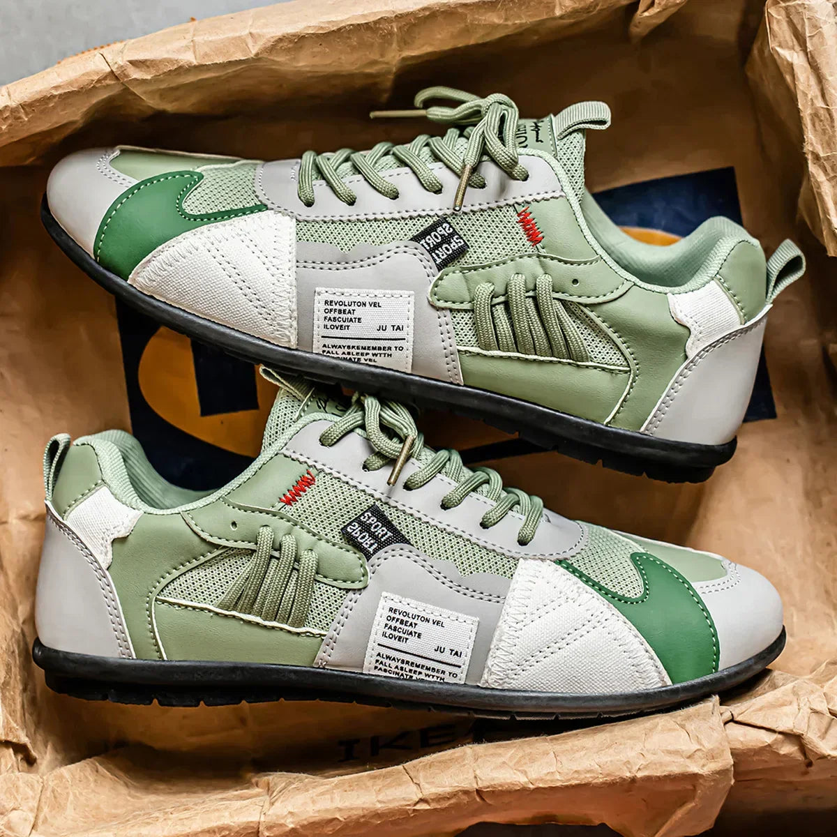 Jonah | Colour-Block Retro Trainers