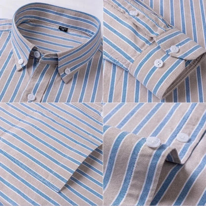 Robert | Green Multi-Stripe Shirt