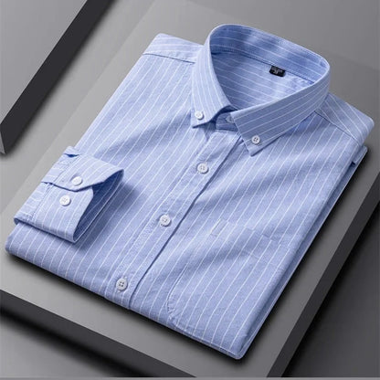 Robert | Green Multi-Stripe Shirt