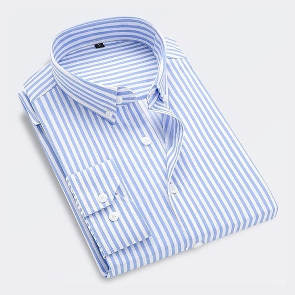 Joseph | Blue & White Striped Shirt
