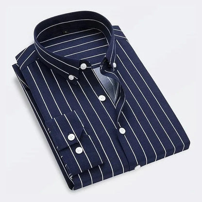 Joseph | Blue & White Striped Shirt