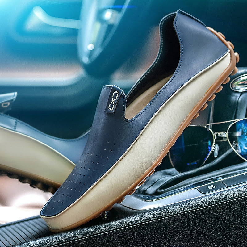 Jack | Two-Tone Driving Loafers