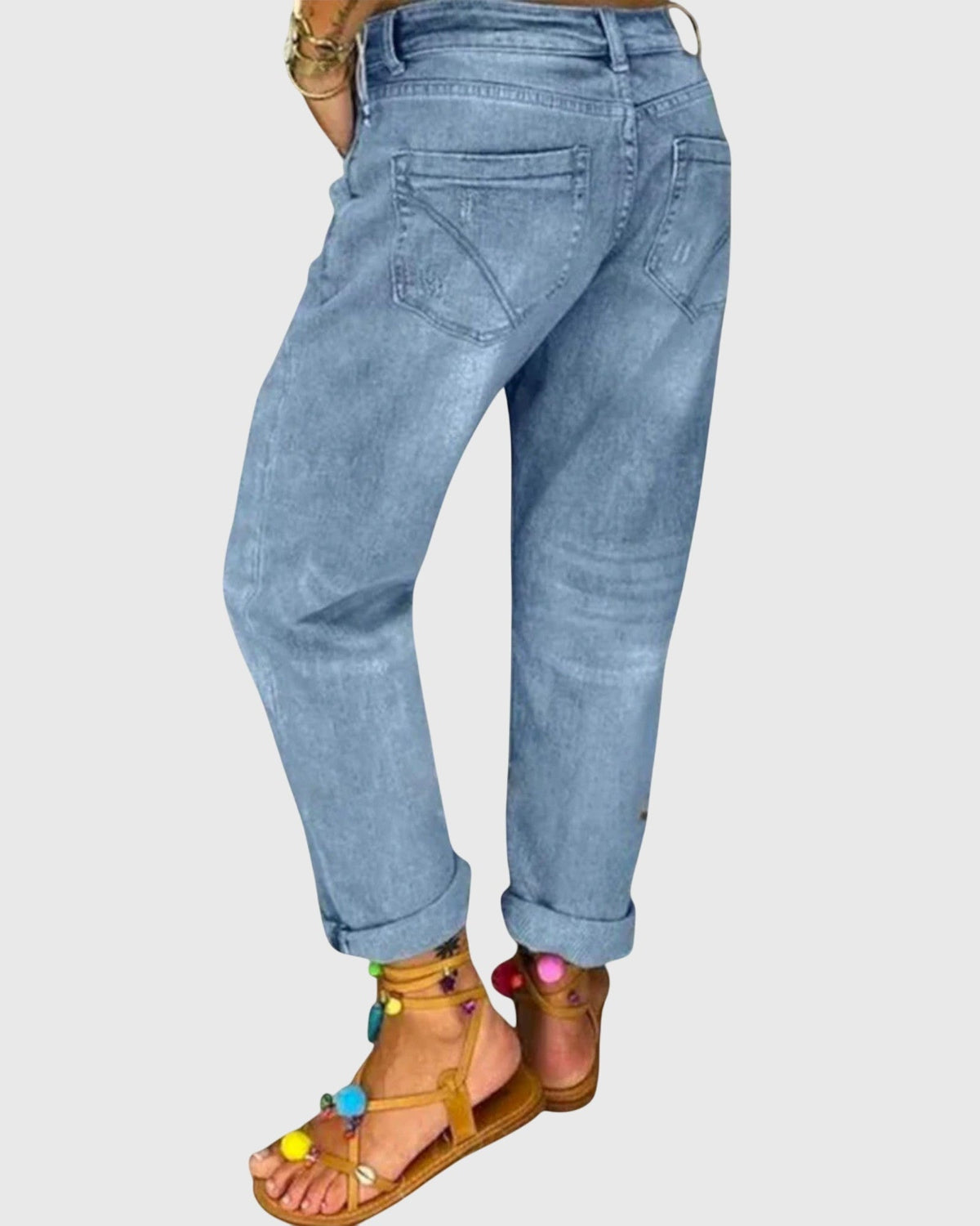 Joy | Relaxed Light-Wash Jeans